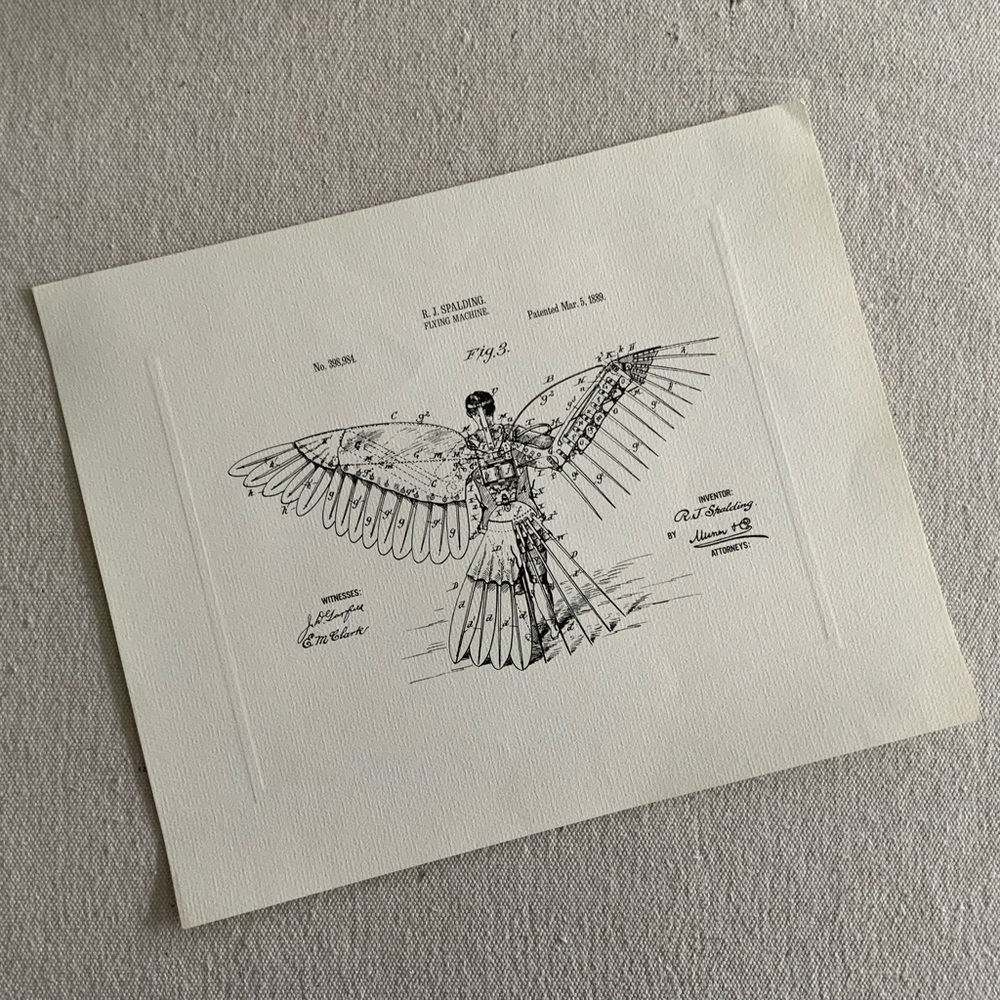 Flying Machine Print - Picture 4 of 7